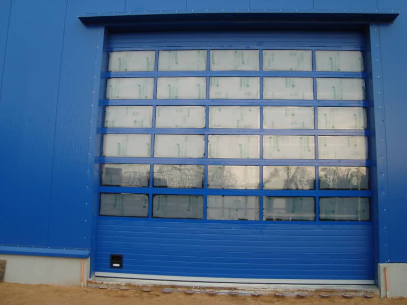 Промышленные ворота DoorHan в Омске с установкой