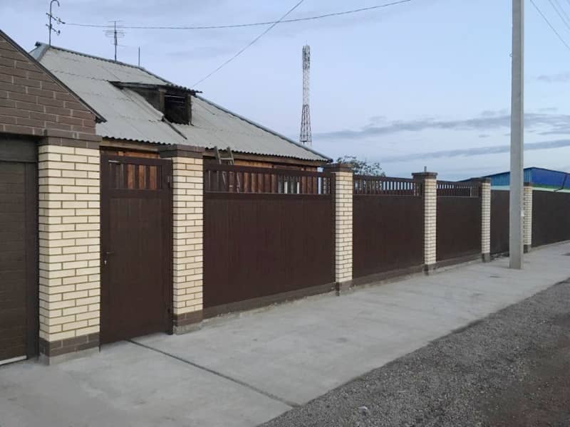 Забор DoorHan в Омске с установкой